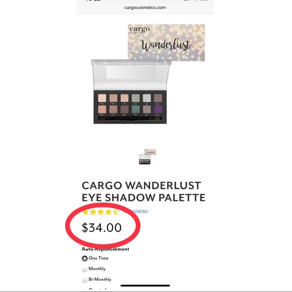 CARGO WANDERLUST EYESHADOW PALETTE - Picture 5 of 6